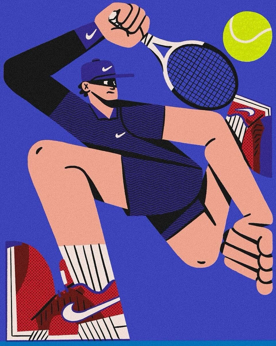 Players at an outdoor padel court